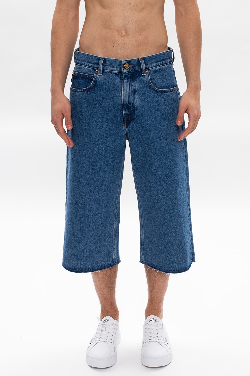 Versace Raw edge jeans